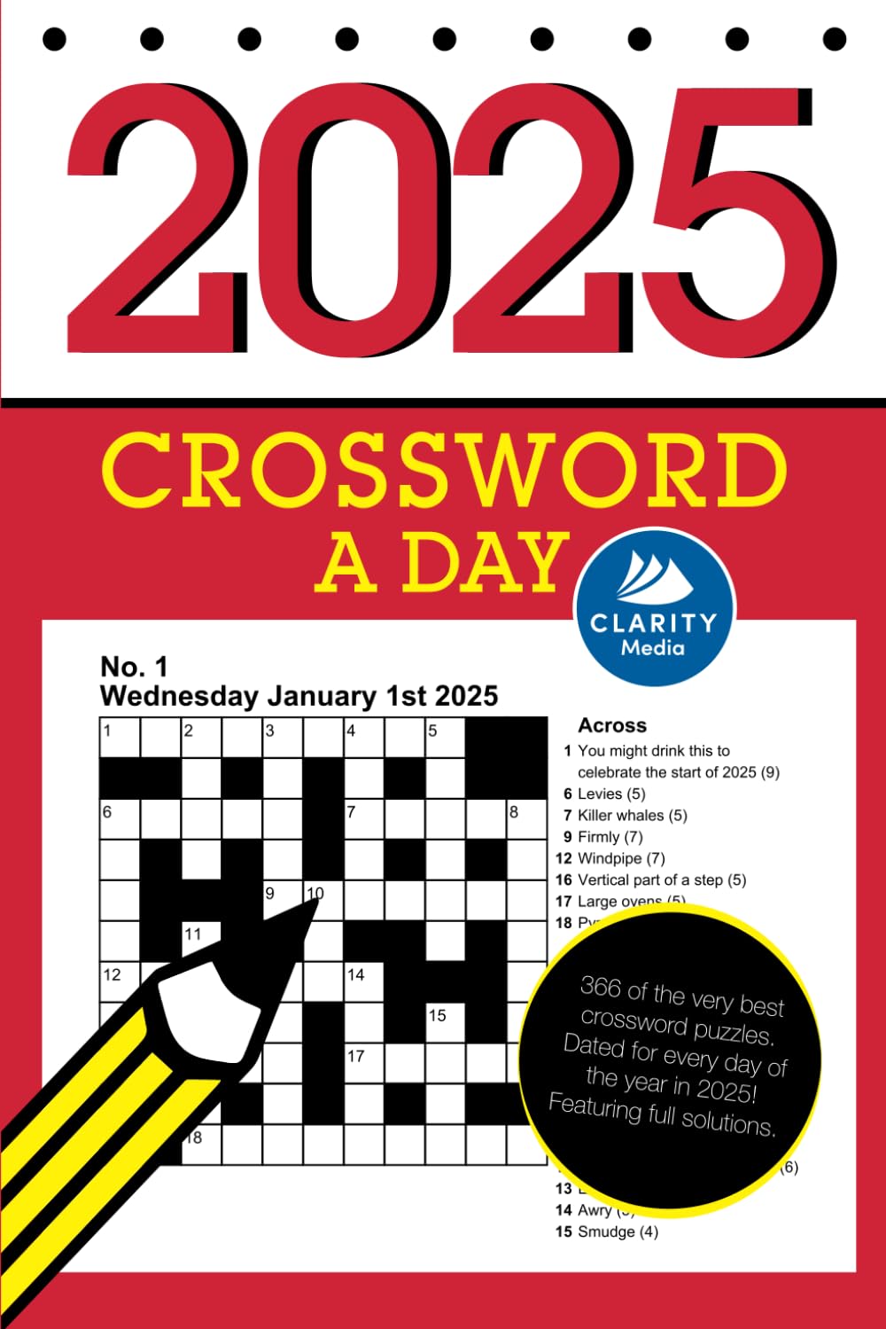 Crossword a Day 2025: 366 of the very best crossword puzzles
