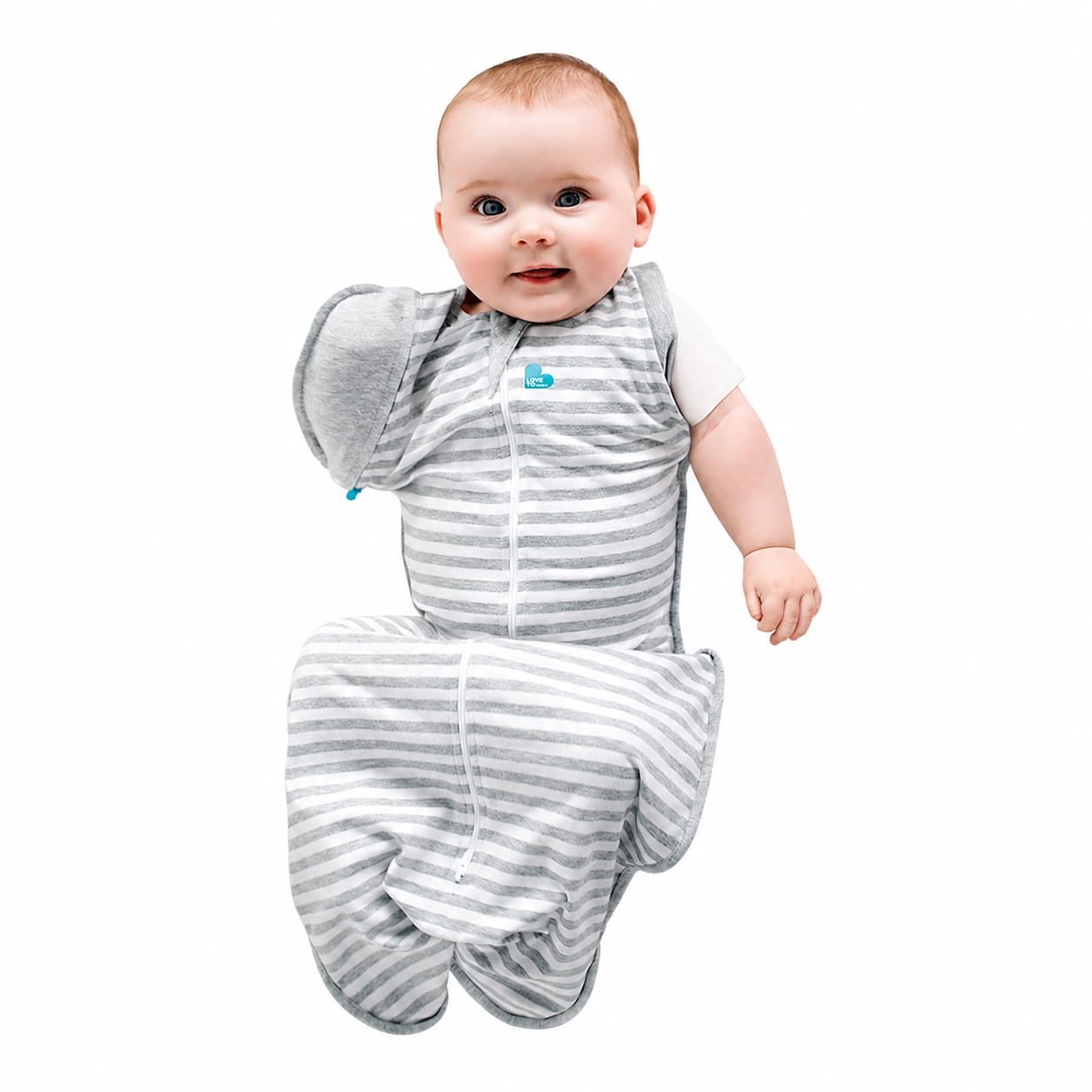 Love to Dream Swaddle Up 2-in-1 Transition Bag | 1.0 TOG, 13-19 lbs, Gray