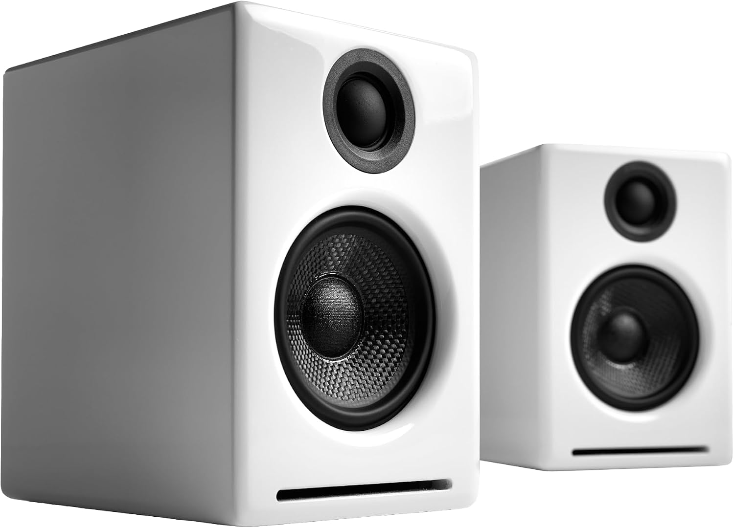 Audioengine A2 Plus Wireless Bluetooth Desktop Speakers - 60W Computer Speakers for Music and Gaming