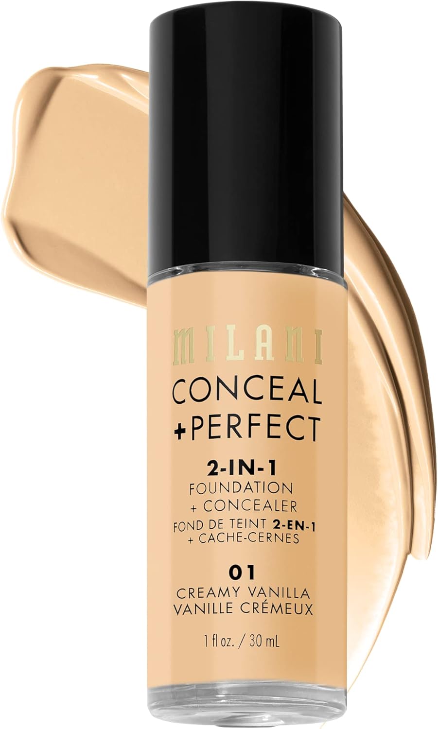 MILANI Conceal + Perfect 2 in 1 Foundation + Concealer Creamy Vanilla