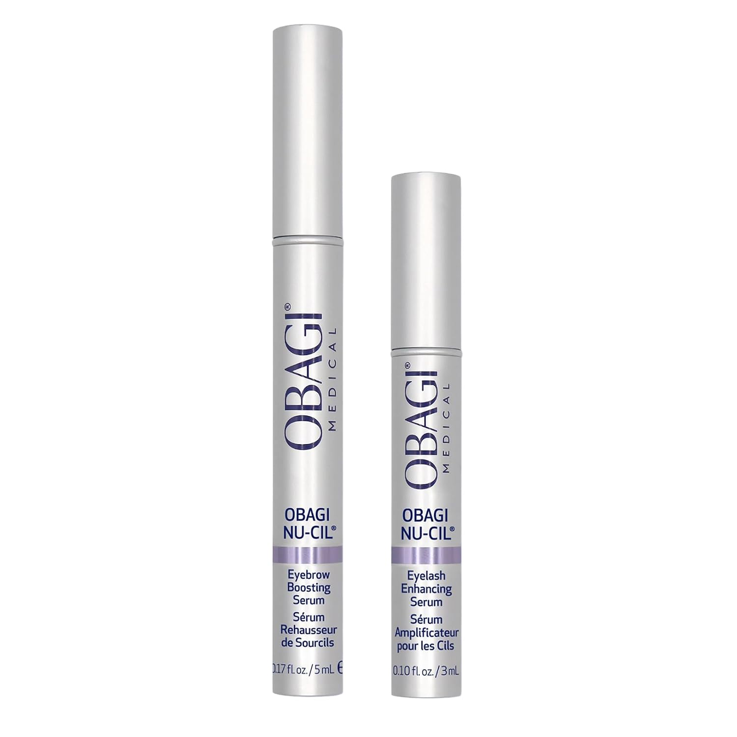 Obagi Nu-Cil Eyelash Enhancing Serum & Eyebrow Boosting Serum Set