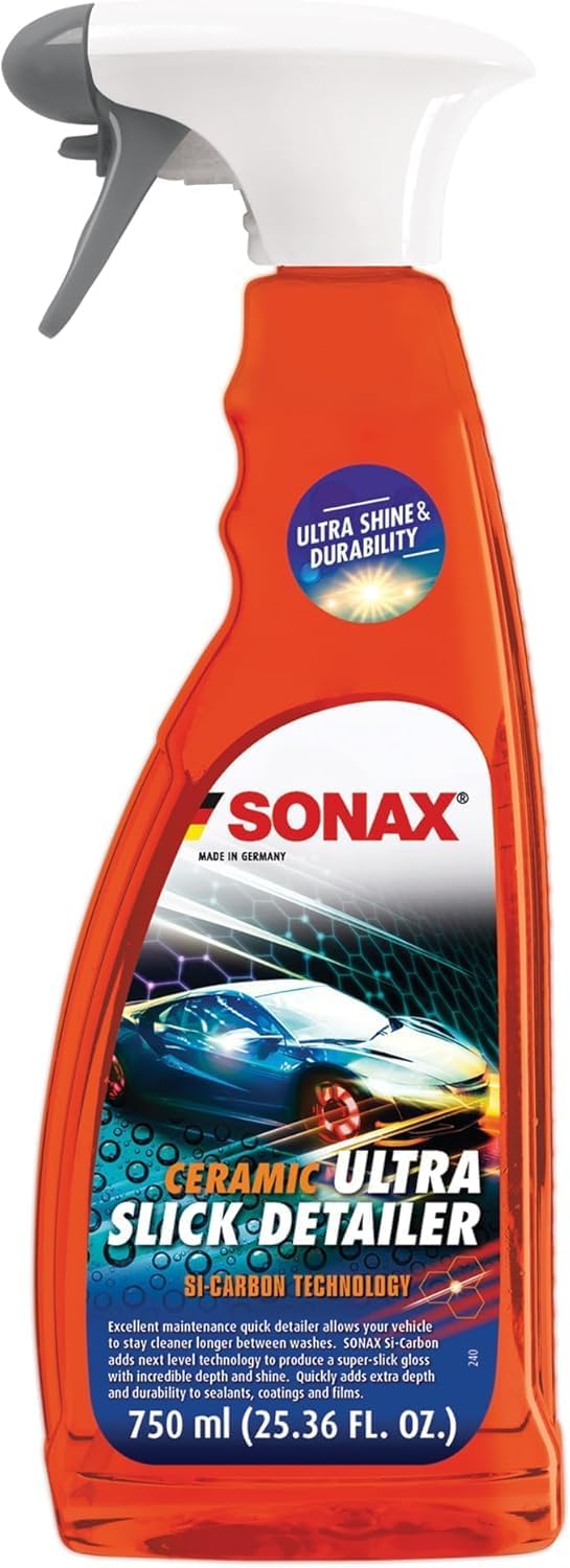 SONAX Xtreme Ceramic QuickDetailer (750 ml) Super Fast Paint Seal with Ceramic Technology for a Perfect Paint Finish Ensures Extreme Smoothness of the Paint/Item No. 02684000
