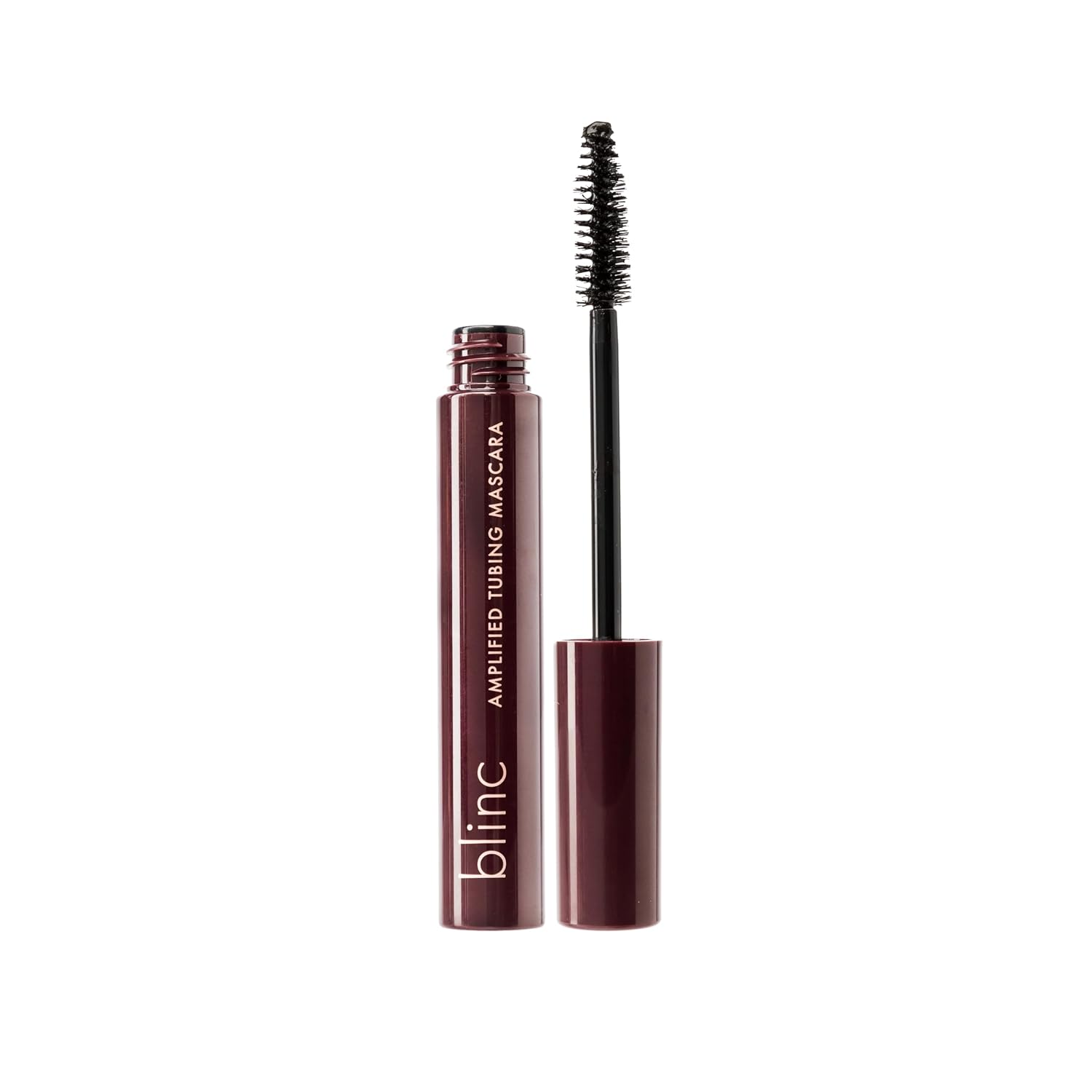 Blinc Amplified Tubing Mascara, Ultra-Longwearing Washable, Soft-Glam Volumizing, Lengthening and Defining, Gluten & Cruelty Free, Black, 9mL / 0.30 Fl. OZ