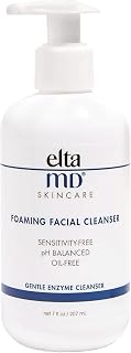 EltaMD Foaming Facial Cleanser, Gentle Face Wash and Makeup Remover, Oil Free, Helps Reduce Skin Inflammation, Removes Dead Skin Cells and Skin Impurities, For All Skin Types
