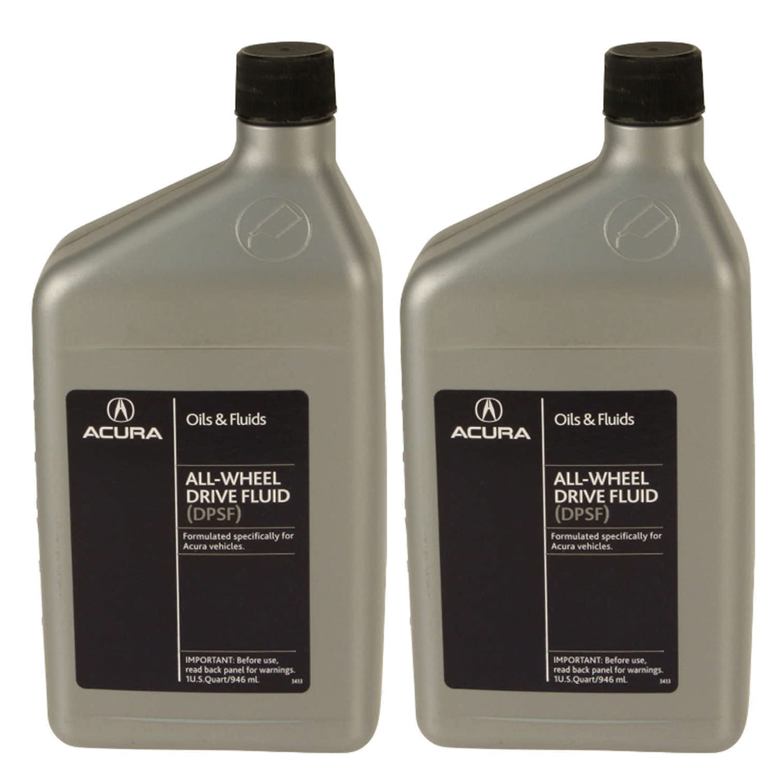 Genuine OEM Differential Oil AWD Type-II 2 Quarts DPSF (2x1 Qt) for Acura MDX RDX TL TLX Honda CR-V Pilot HR-V Ridgeline