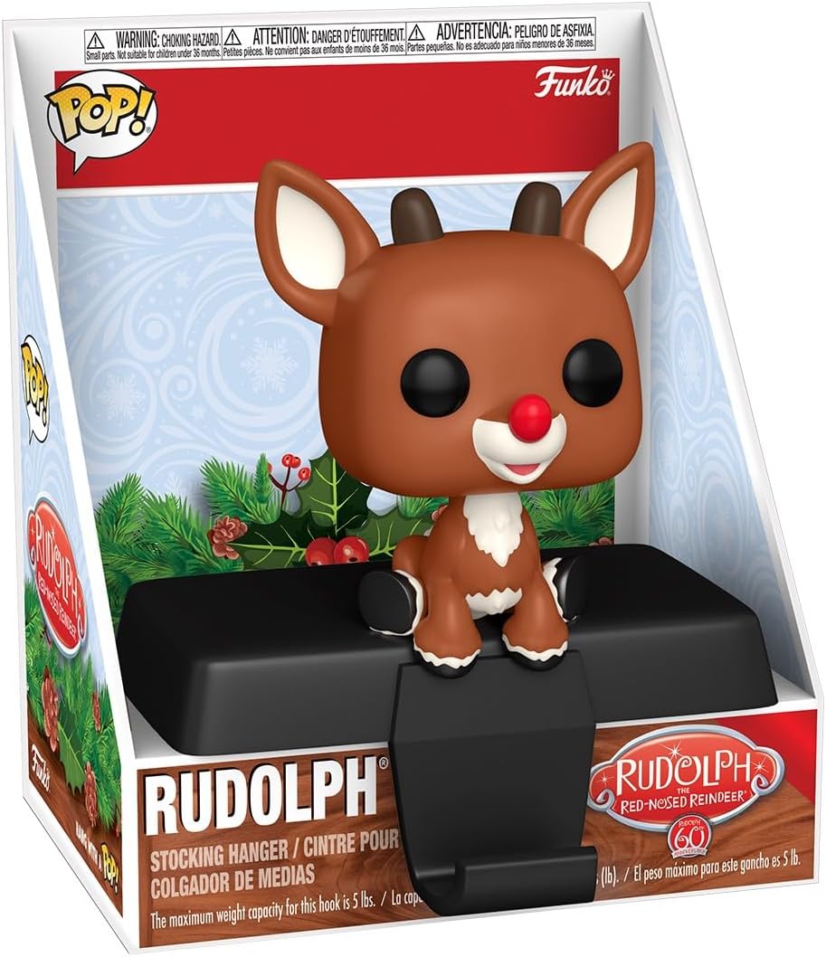 Funko Edge-Sitter: Rudolph - Rudolph - Collectable Vinyl Figure - Gift Idea - Official Merchandise - Toys for Kids & Adults - Movies Fans - Model Figure for Collectors and Display