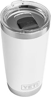 YETI Rambler 20 oz Stainless Steel Vacuum Insulated Tumbler w/MagSlider Lid