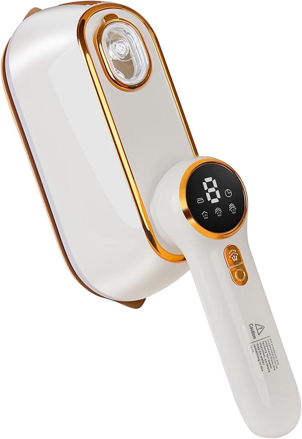 Travel Steamer & Iron for Clothes – Handheld Clothing Steamer, 10s Fast Heating, 4 Modes, LCD Display, 180° Swivel Handle, Garment Steam Wrinkle Remover 2-in-1 for Home and Business