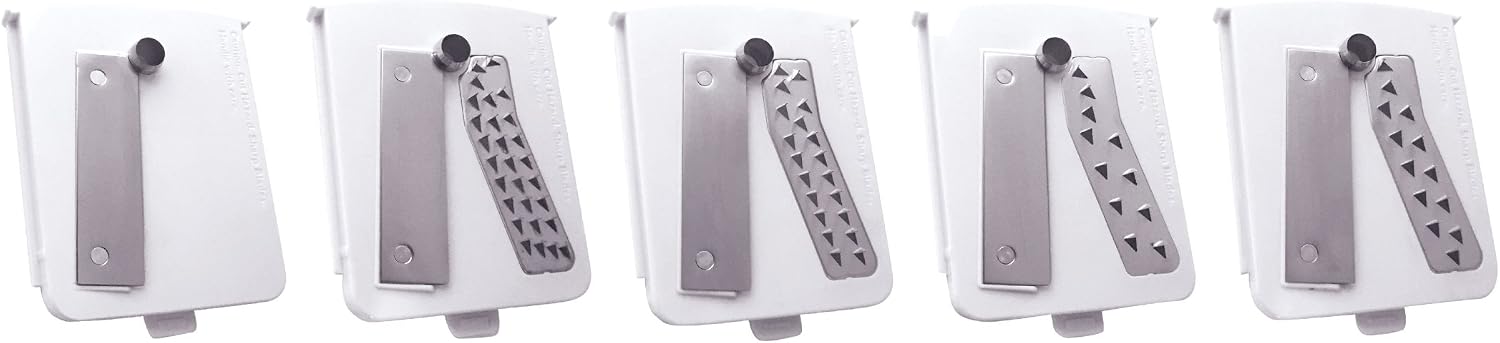 Set of 5 Blades for Brieftons 5-Blade Spiralizer (Model: BR-5B-02)