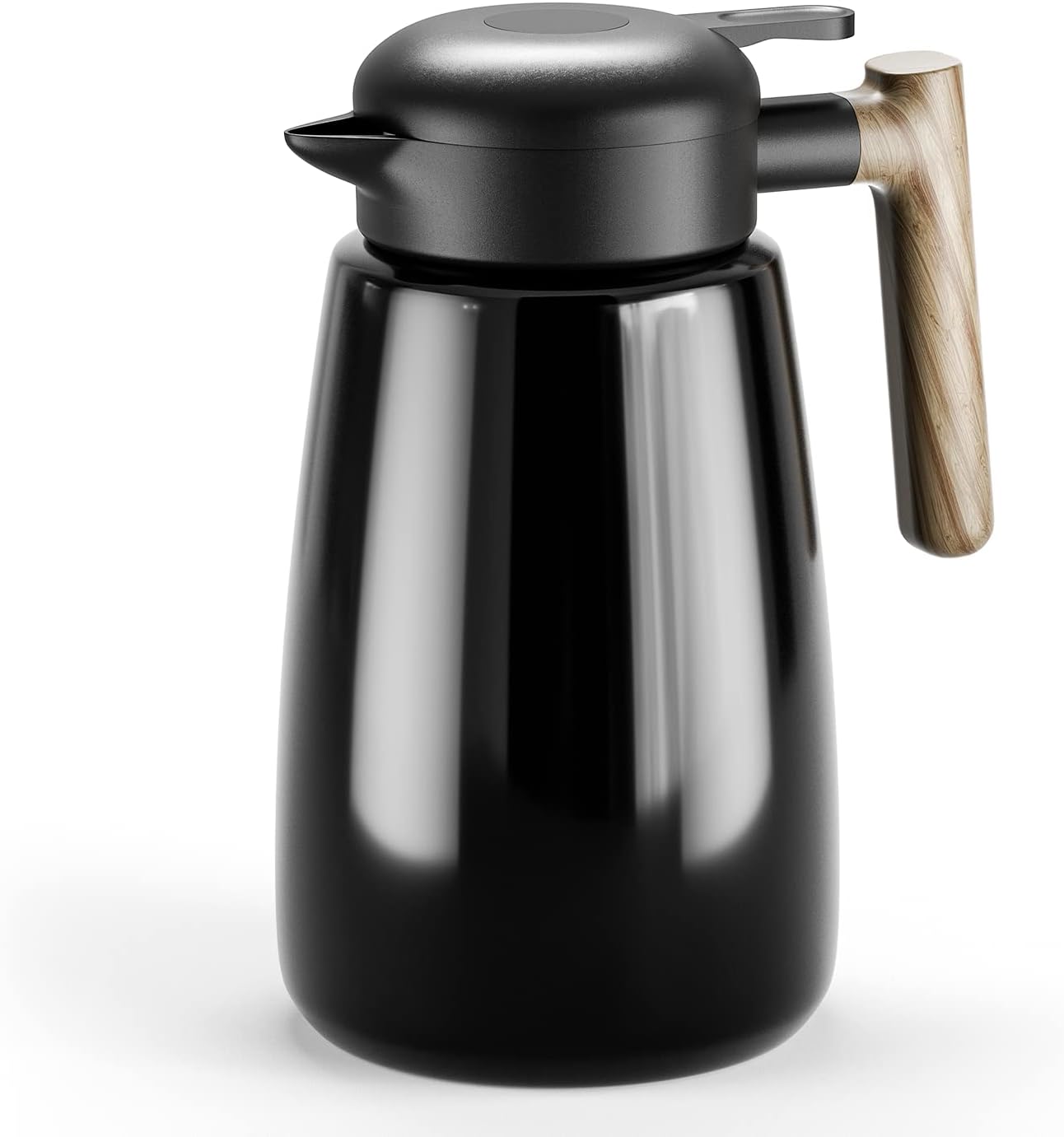 UYOTBKEUB 1.8L 304 Stainless Steel Insulated Coffee and Tea Pot, Jugs, Warmer Drink Dispenser for Tea, Beverage