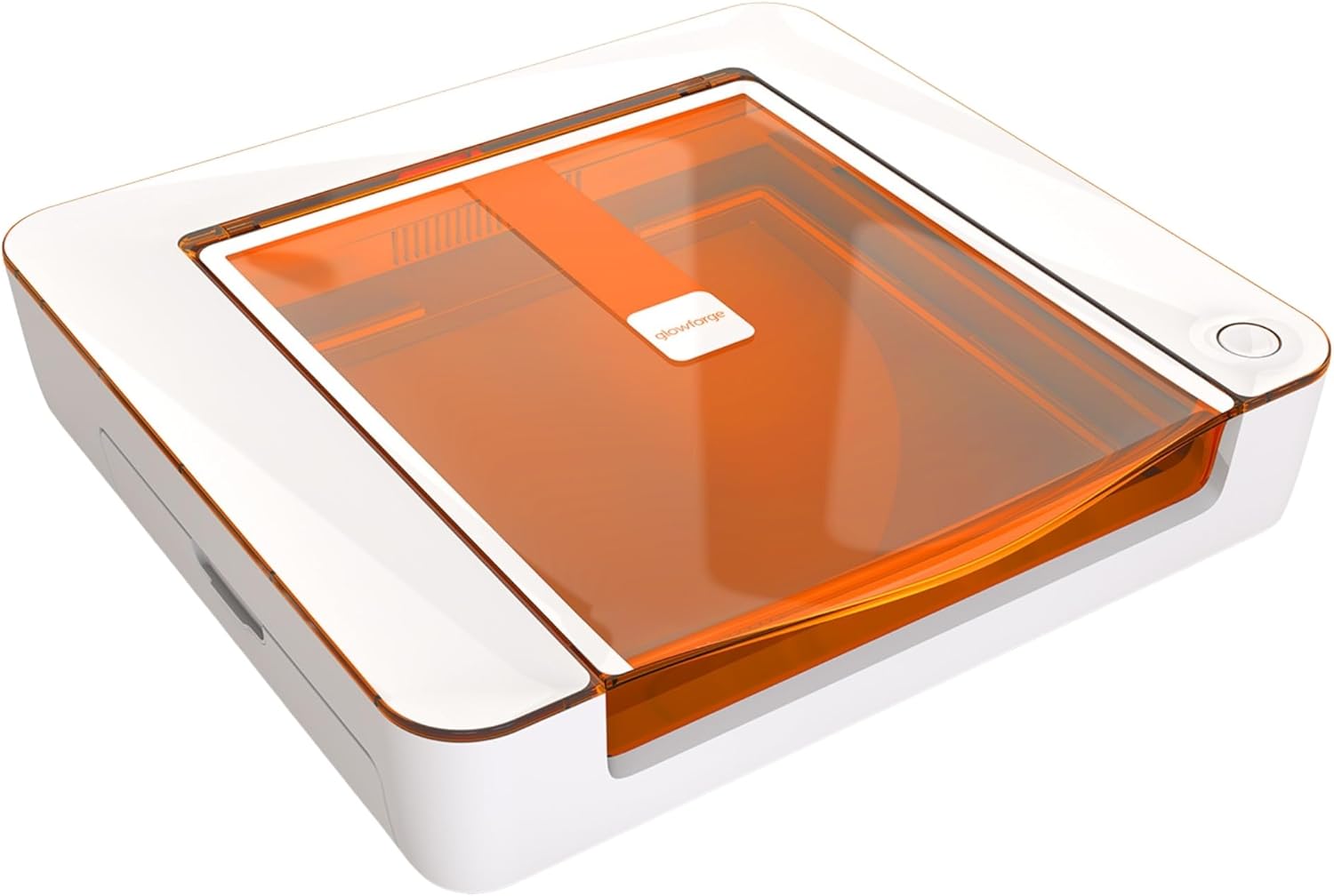 Glowforge Aura Laser Engraver and Cutter Machine, DIY Project & Craft Laser (6000 mW, Class I Laser Device) Cutter, Compatible with Mac and PC.