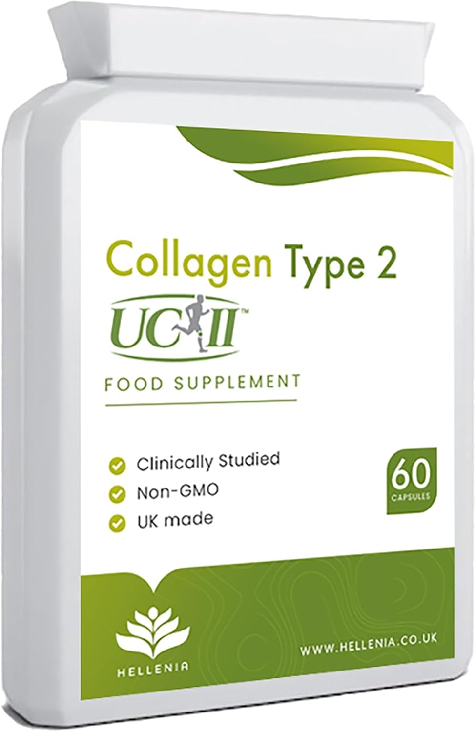 UC-II® Collagen Type 2-40mg - 60 Capsules | Joint Support | Manufactured in The UK