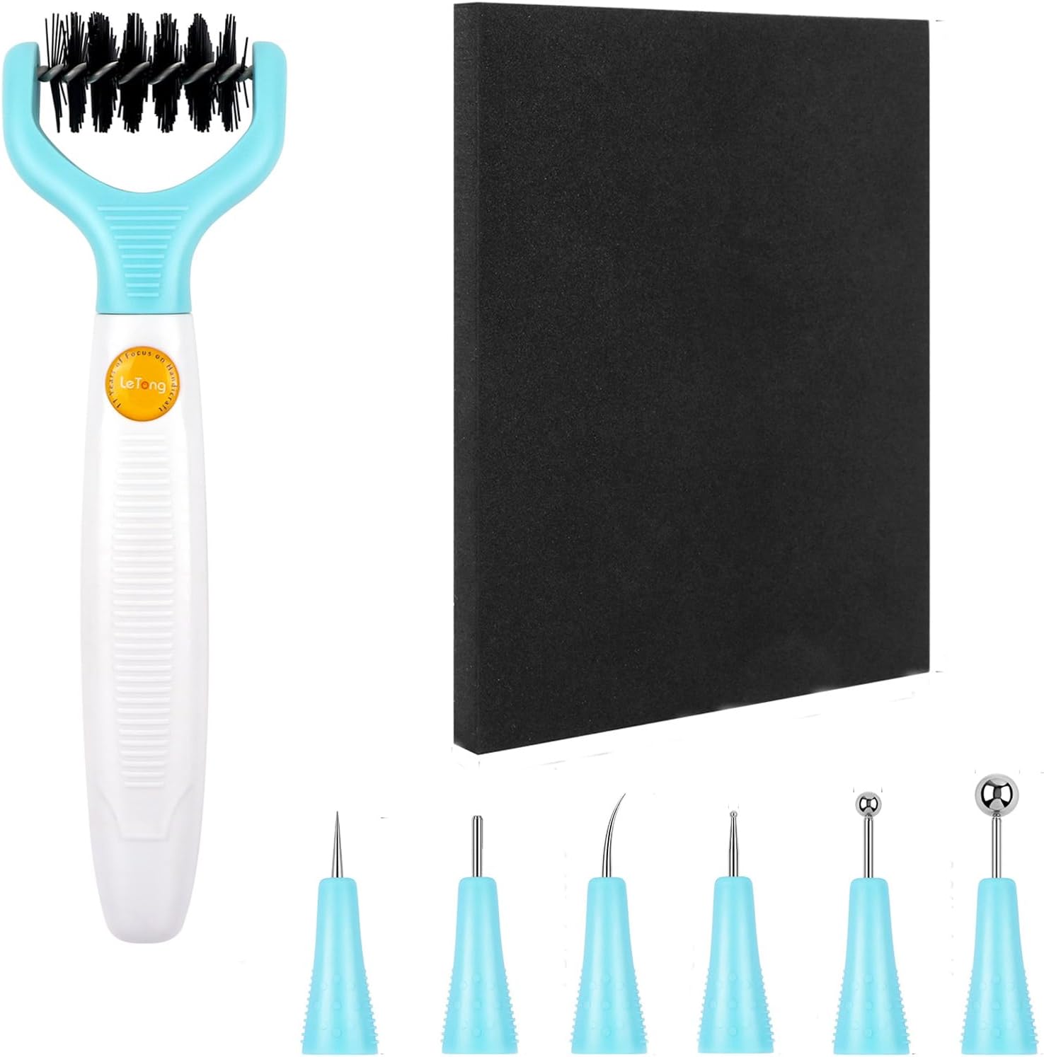 CYFUN DESIGN All-in-One Paper Sculpting Tool Kit & Die Brush for Card Making & Scrapbooking