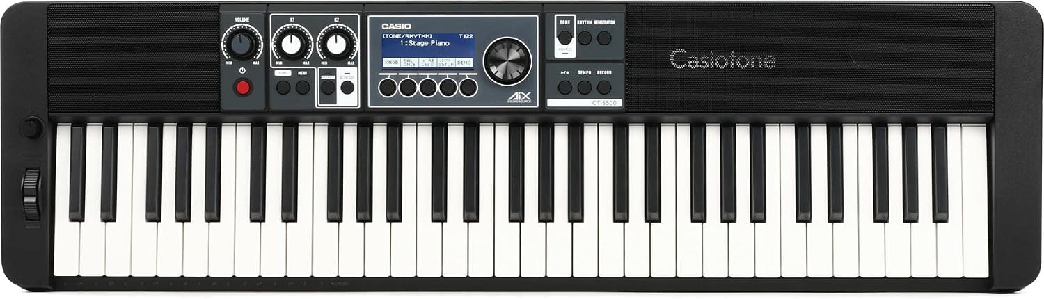 Casio Casiotone CT-S500 61-Key Portable Keyboard