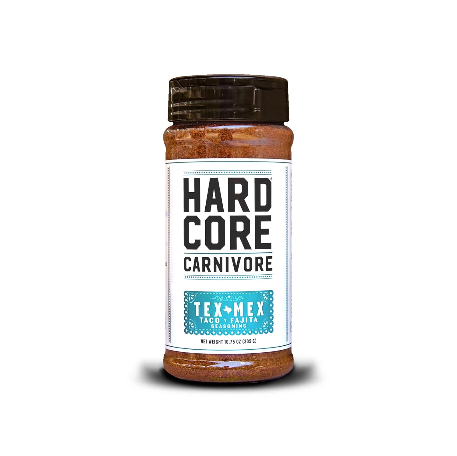Hardcore Carnivore Tex Mex: Taco and Fajita Seasoning (Large Shaker)