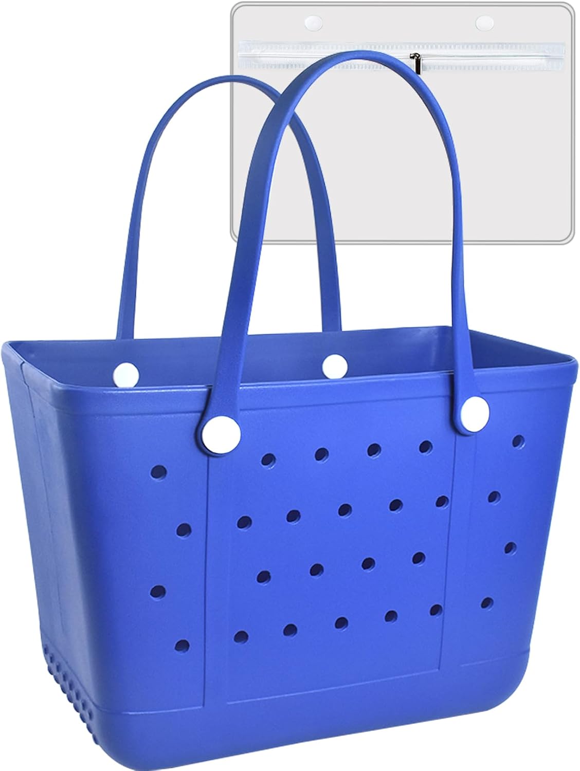 Beach Tote Bag for Women, Rubber Beach Bag Waterproof Sandproof, Extra Large EVA Tote Bag Boat Bag