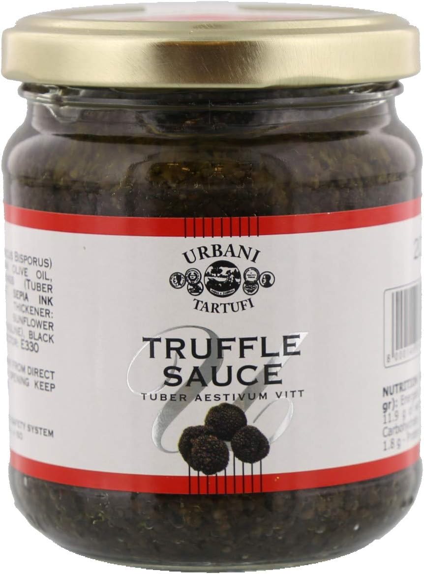 Urbani Truffle Sauce Summer Truffle Mushroom Glass 200 g