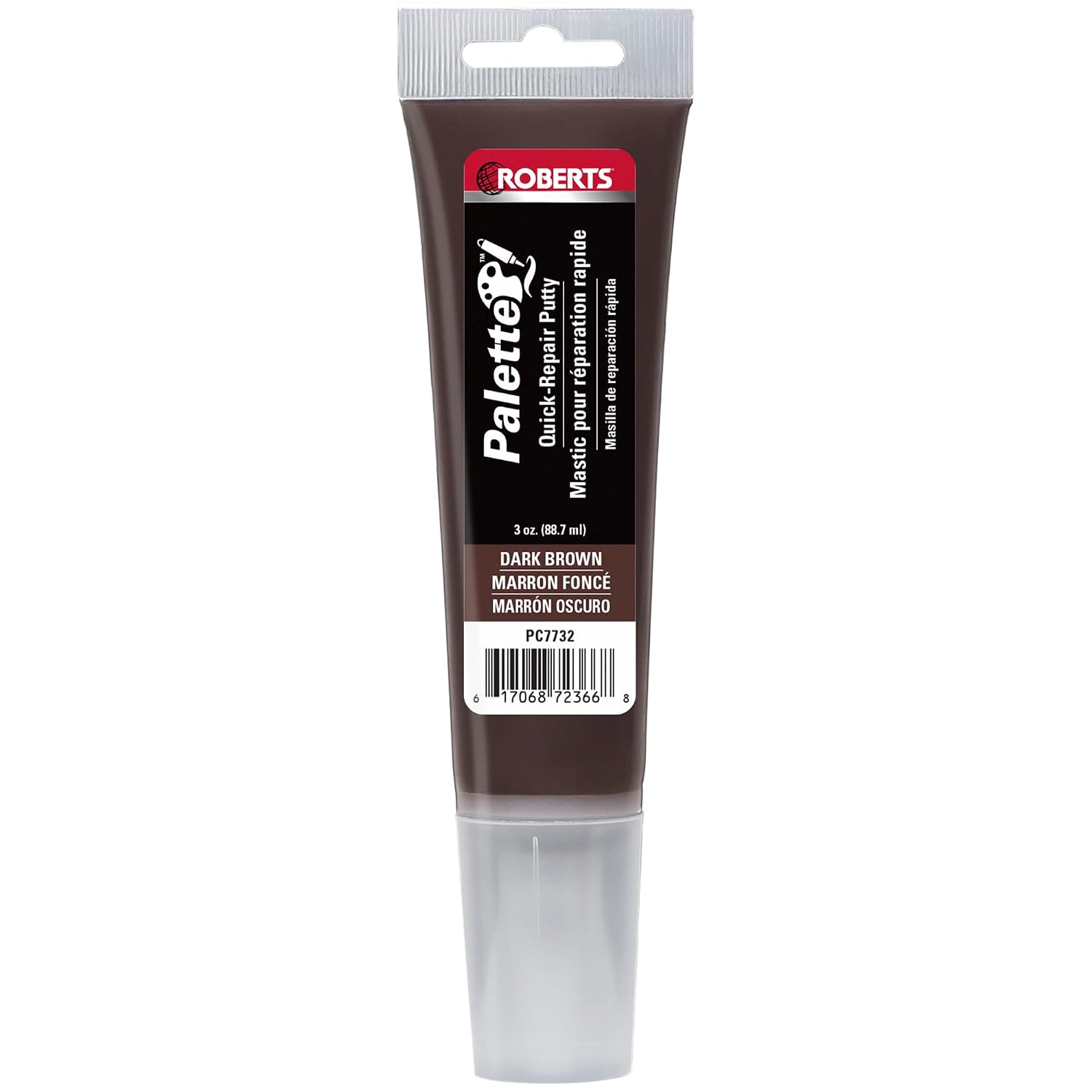 Roberts Palette Quick-Repair Putty for Wood, Laminate & Vinyl - Dark Brown
