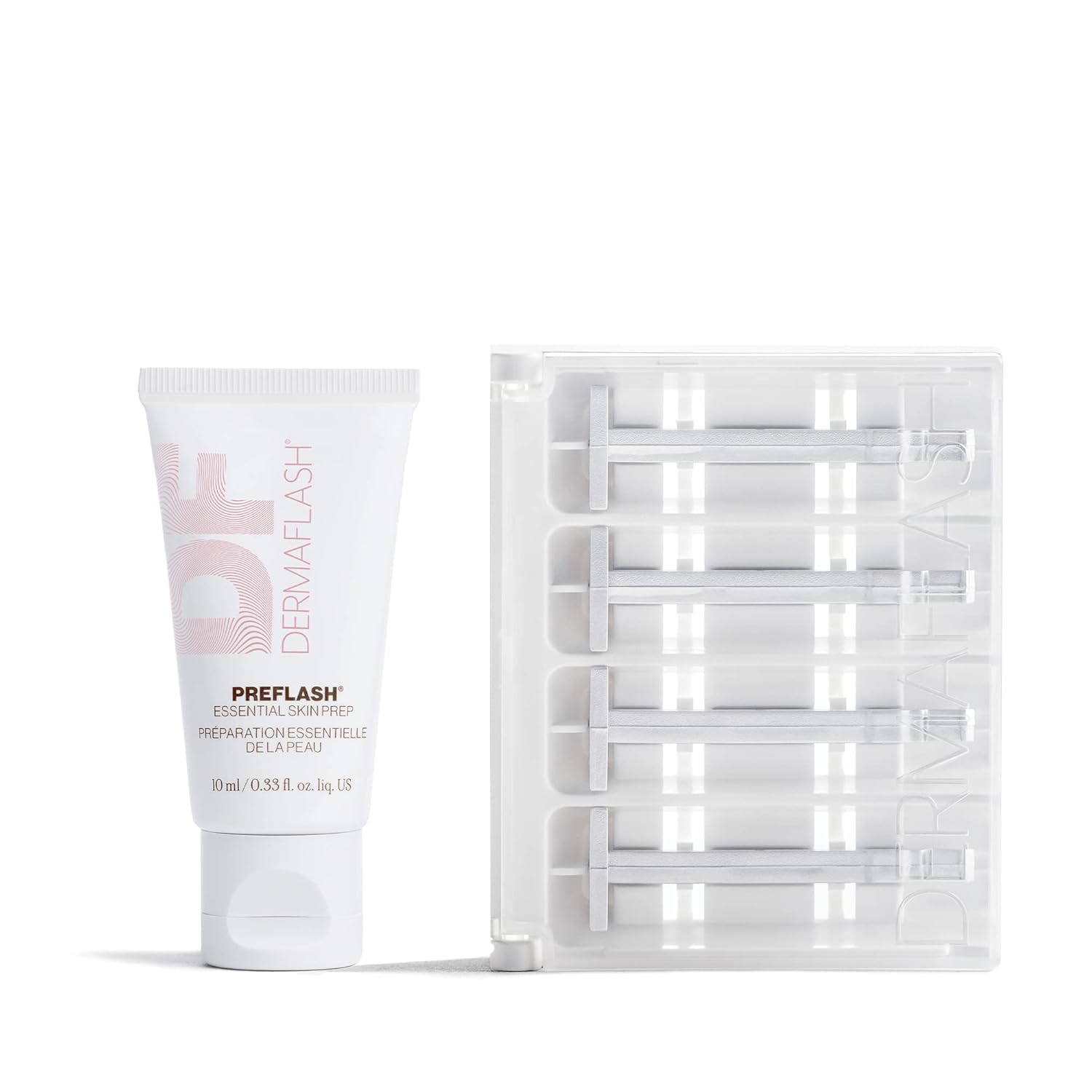 DERMAFLASH ESSENTIALS Dermaplaning Replenishment Kit for Women (Compatible with DERMAFLASH LUXE+ Dermaplaning Tool only)