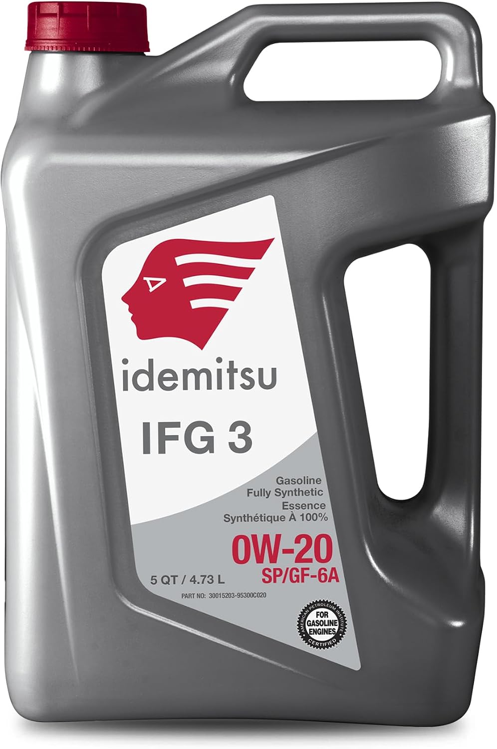 Idemitsu IFG 3 0W-20 Motor Oil Full Synthetic- 5 Quart | SP/GF-6A Certified Engine Oil for TGDI & PFI Engines | Engineered for Maximum Efficiency and Protection