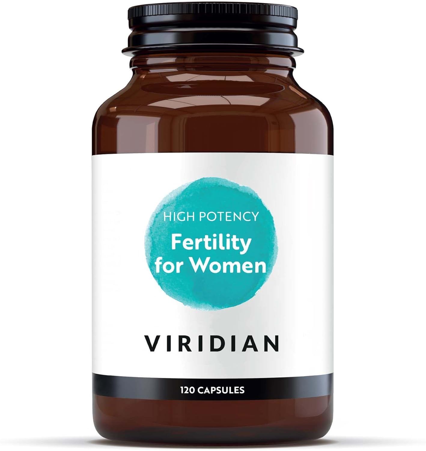 Viridian - Fertility for Women - 120 Caps | Pro-Conception Support | High-Potency Formula with 18 Essential Nutrients | Vegan | No Fillers, Binders Or Artificial Additives | Nutritionist Formulated