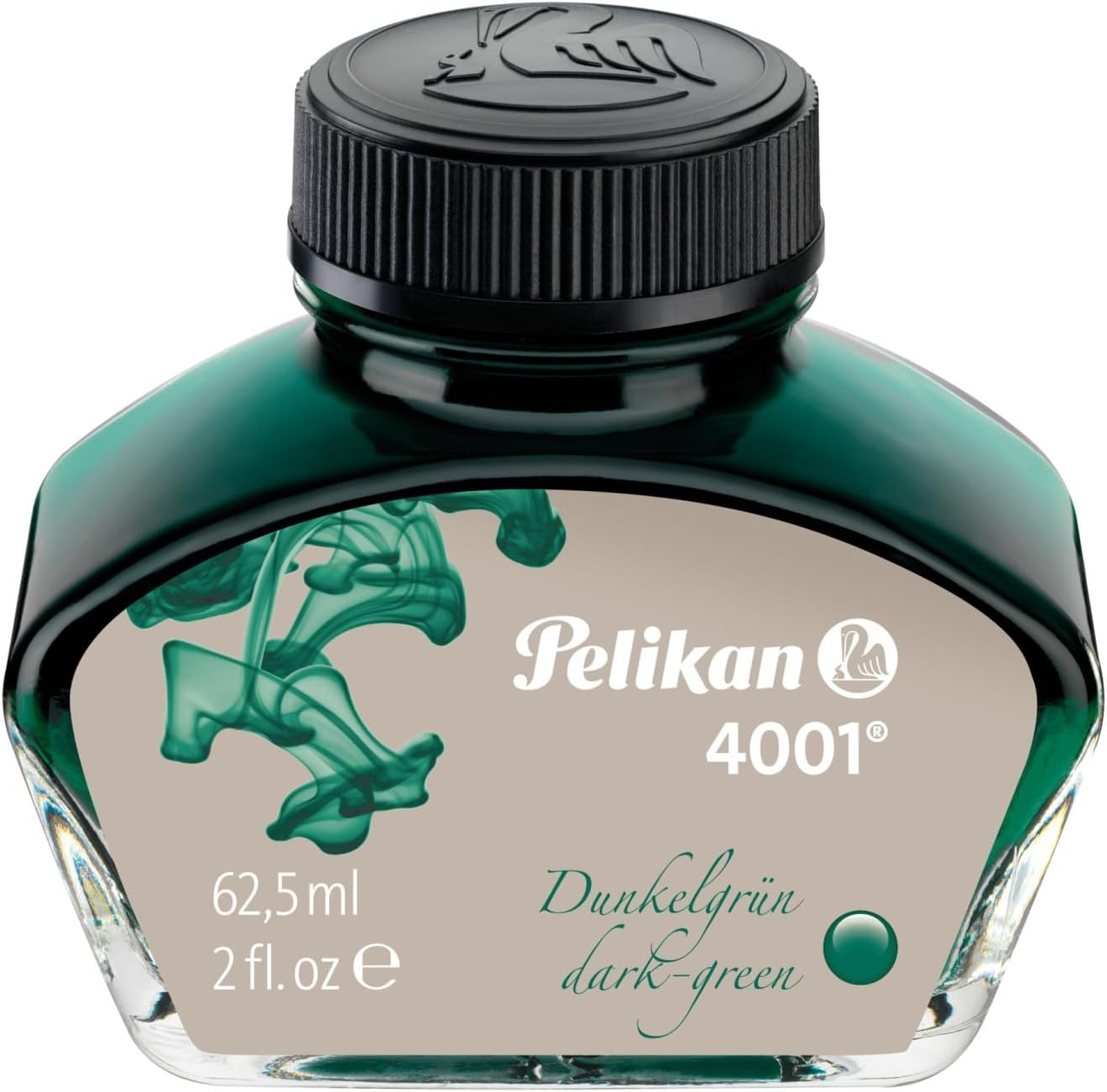 Pelikan 300063 – Ink, 62.5 ML, Dark Green