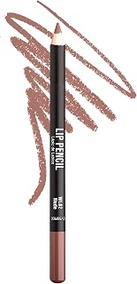 KISS New York Professional Slim Lip Pencil, Creamy Soft Lip Liner, Smooth Long-Lasting Rich Lip Color, Natural Lip Makeup, Water-Resistant Lip Crayon (Nude)