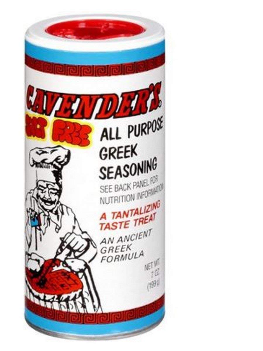 Cavender's All Purpose Greek Seasoning (Salt Free/No MSG) - 7 oz (pack of 4)