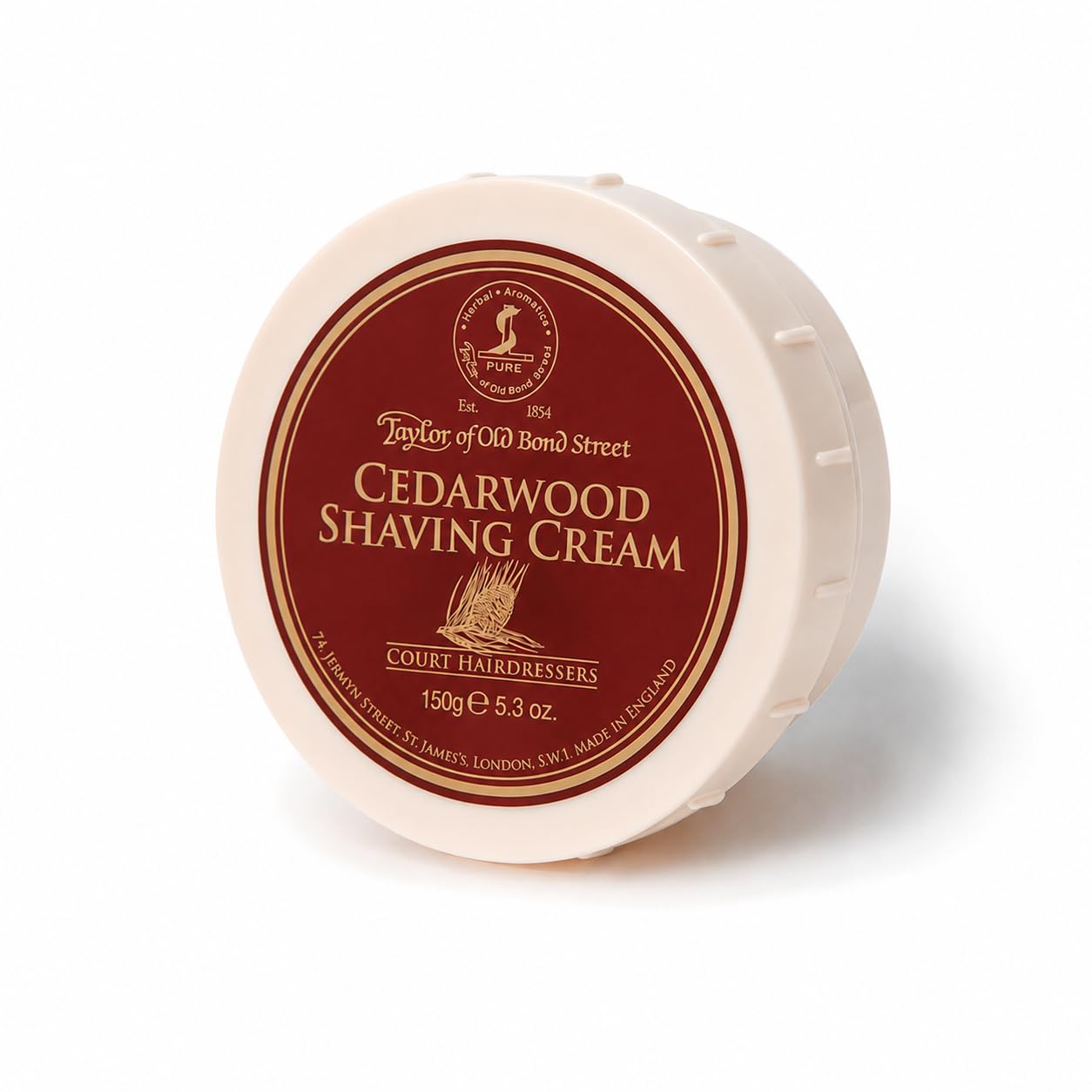 Taylor of Old Bond Cedarwood Shaving Cream, 0.33 Pound