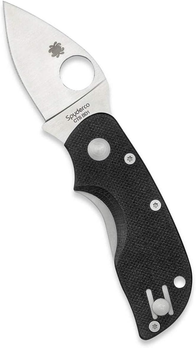 Spyderco 400917-SSI Chicago Black G-10 PlainEdge C130GP - multi, N/A