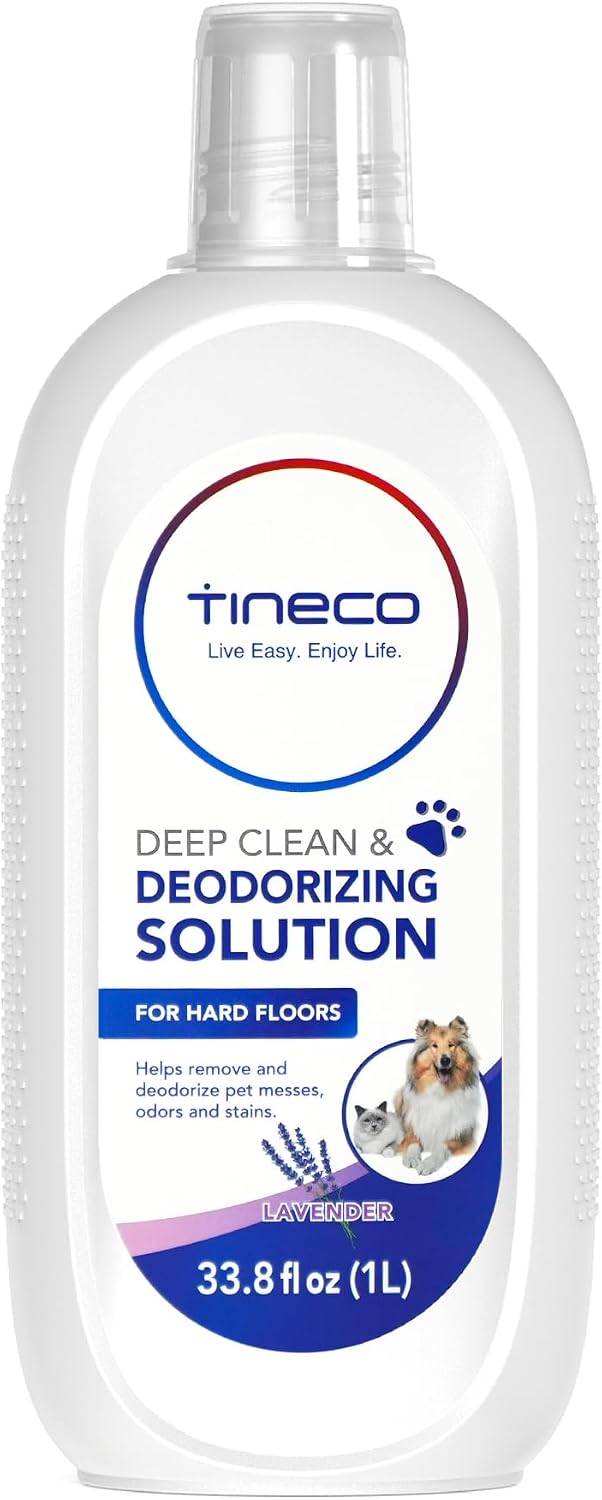 Tineco Floor Cleaning Solution, Floor Cleaner Deep Cleaning for Multiple Hard Floors, Lavender Fragrance, 1 Litre for iFloor Series, Floor One S3, Tineco S5/S6/S7 Series, S9 Artist, Switch