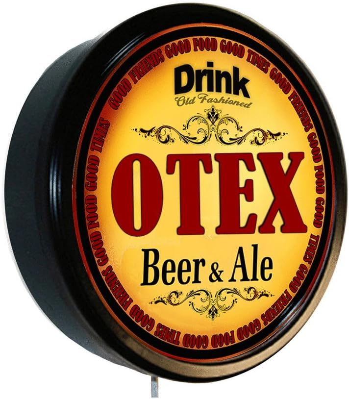Goldenoldiesclocks OTEX Beer and Ale Cerveza Lighted Wall Sign