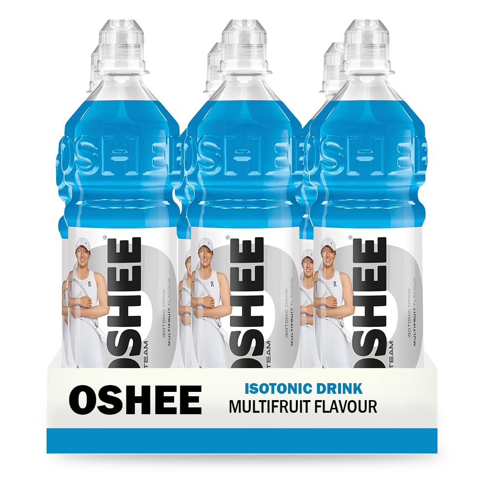SORINA OSHEE Fruit Flavor isotonic Drink 750ml (Pack of 6) - Addition of Vitamins and L-carnitine – Sugar Free – Hydration – Vitamin Drinks