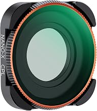K&F Concept Circular Polarizer CPL Camera Lens Filter Compatible with GoPro Hero 13, Hero12, Hero11, Hero10, Hero9 Black,Multi-Coated HD Glass,Action Camera Polarizing Filter