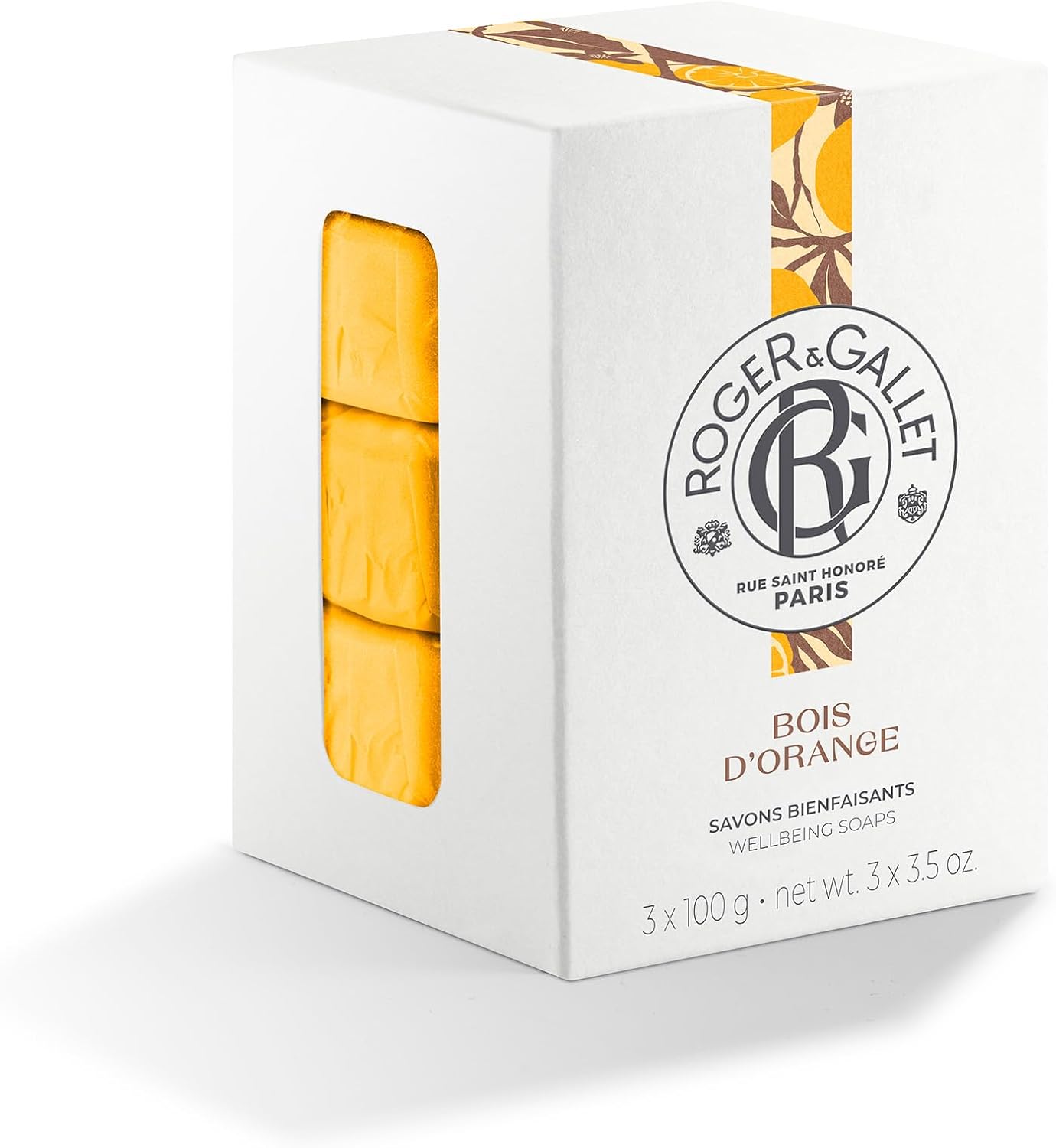 Roger&Gallet Bois d’Orange Soap 3 x 100g