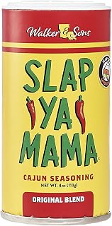 Slap Ya Mama Cajun Seasoning from Louisiana, Original Blend, MSG Free and Kosher, 4 Ounce