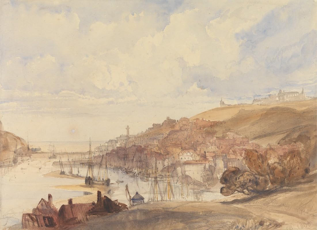 Whitby (1833) Poster Print by Charles Bentley (18 x 24)