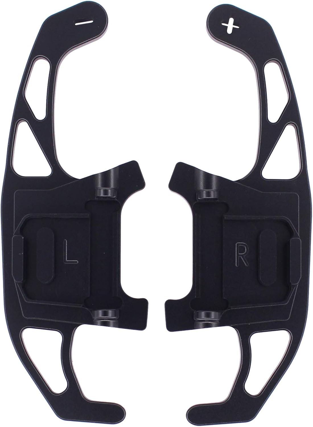 HouYeen Black Steering Wheel Shift Paddle Extension aluminium for Golf Polo Scirocco Tiguan MK7