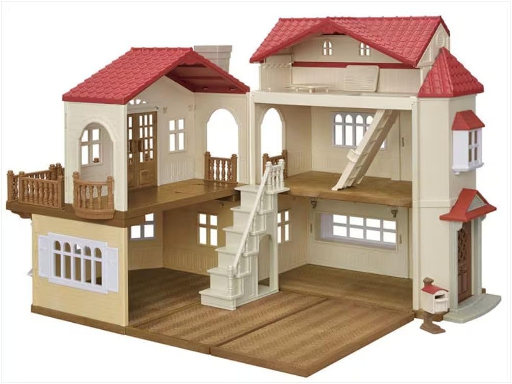 Red Roof Country Home Secret Attic Playroom