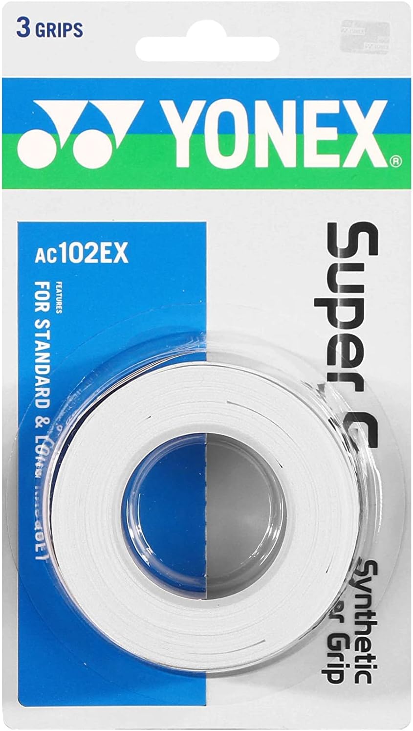 Yonex Super Grap Overgrip White - 3 Pack