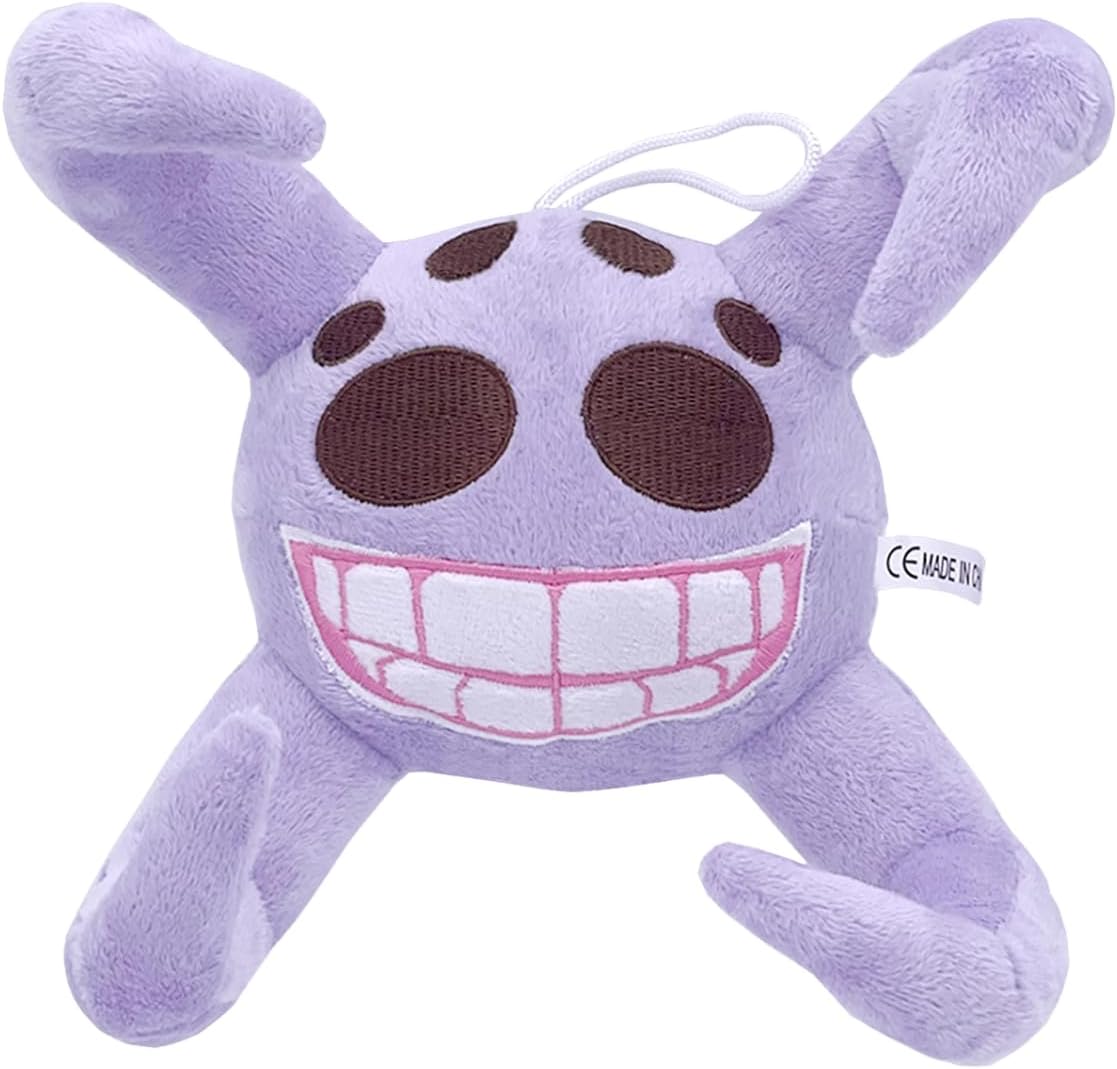 Benolls Doors Floor 2 Horror Game Plush,Stuffed Doors Plush Toys,Door Horror Plushies Figure Doll for Game Fans,Halloween Christmas Birthday Gift for Boys Girls(Giggle)
