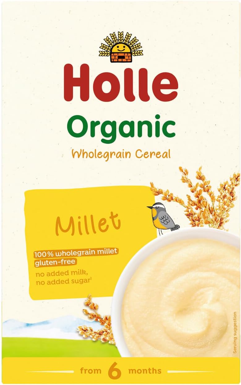 (2 Pack) - Holle - Dem Baby Cereal Millet Porridg | 250g | 2 PACK BUNDLE