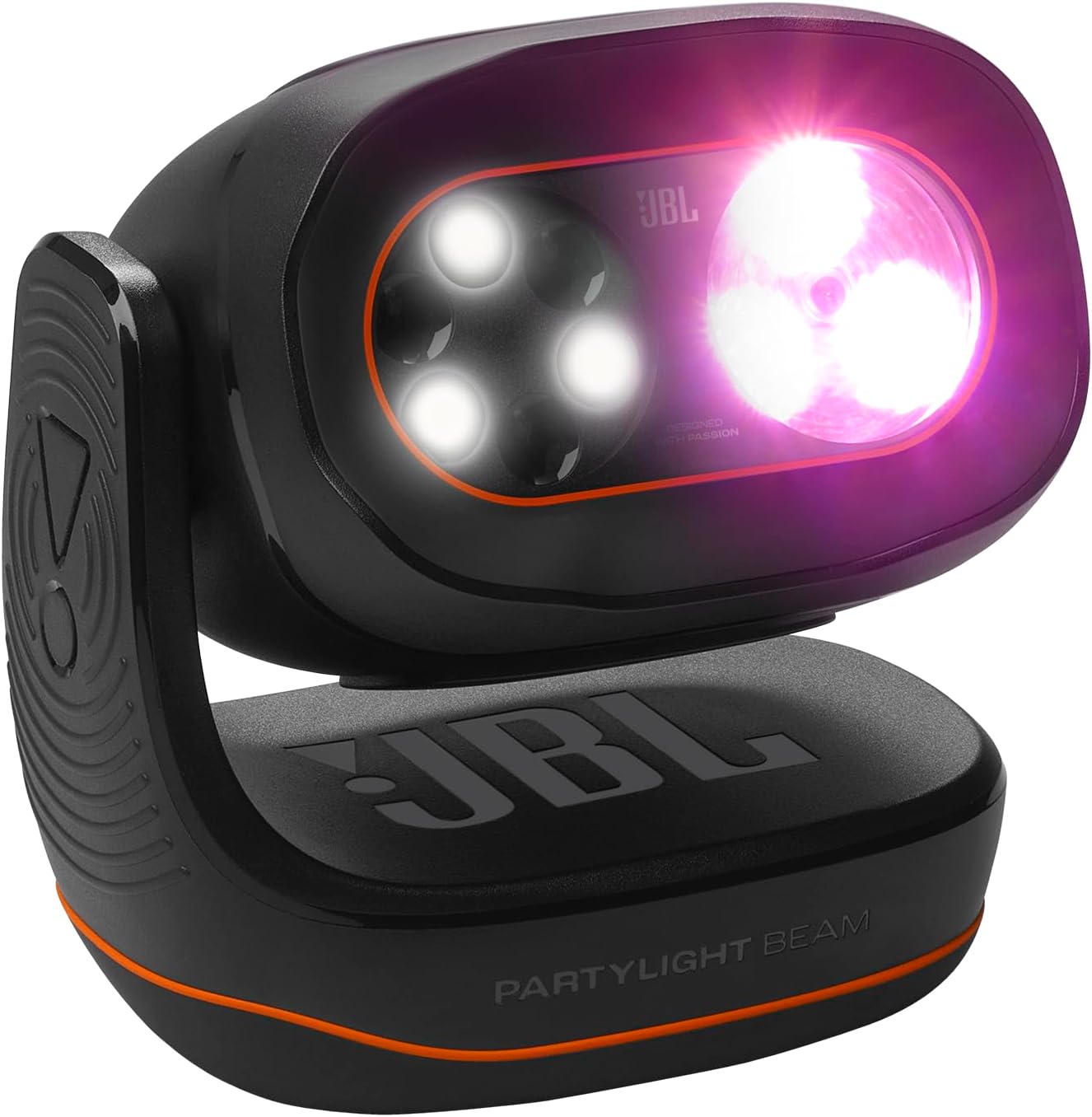 JBL PartyLight Beam, Bluetooth RGB LED Light Projector for PartyBox Speakers, Room Decor, Auracast Enabled, Compatible ONE/PartyBox Apps, 0.92 kg