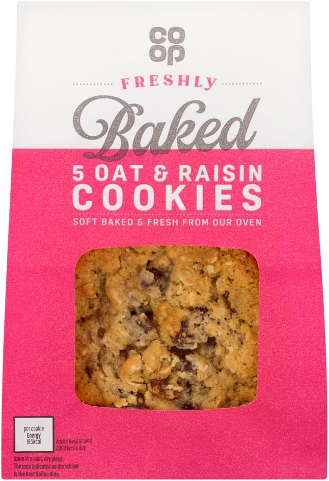 Co-op Irresistible Bakery 5 Oat & Raisin Cookie