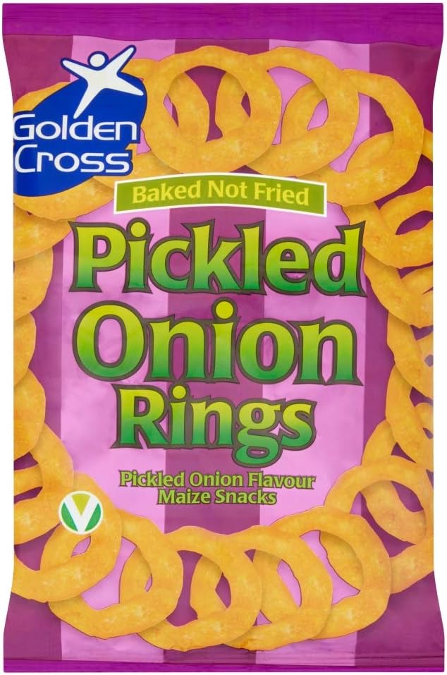 Golden Cross. Pickled Onion Rings 12x150g