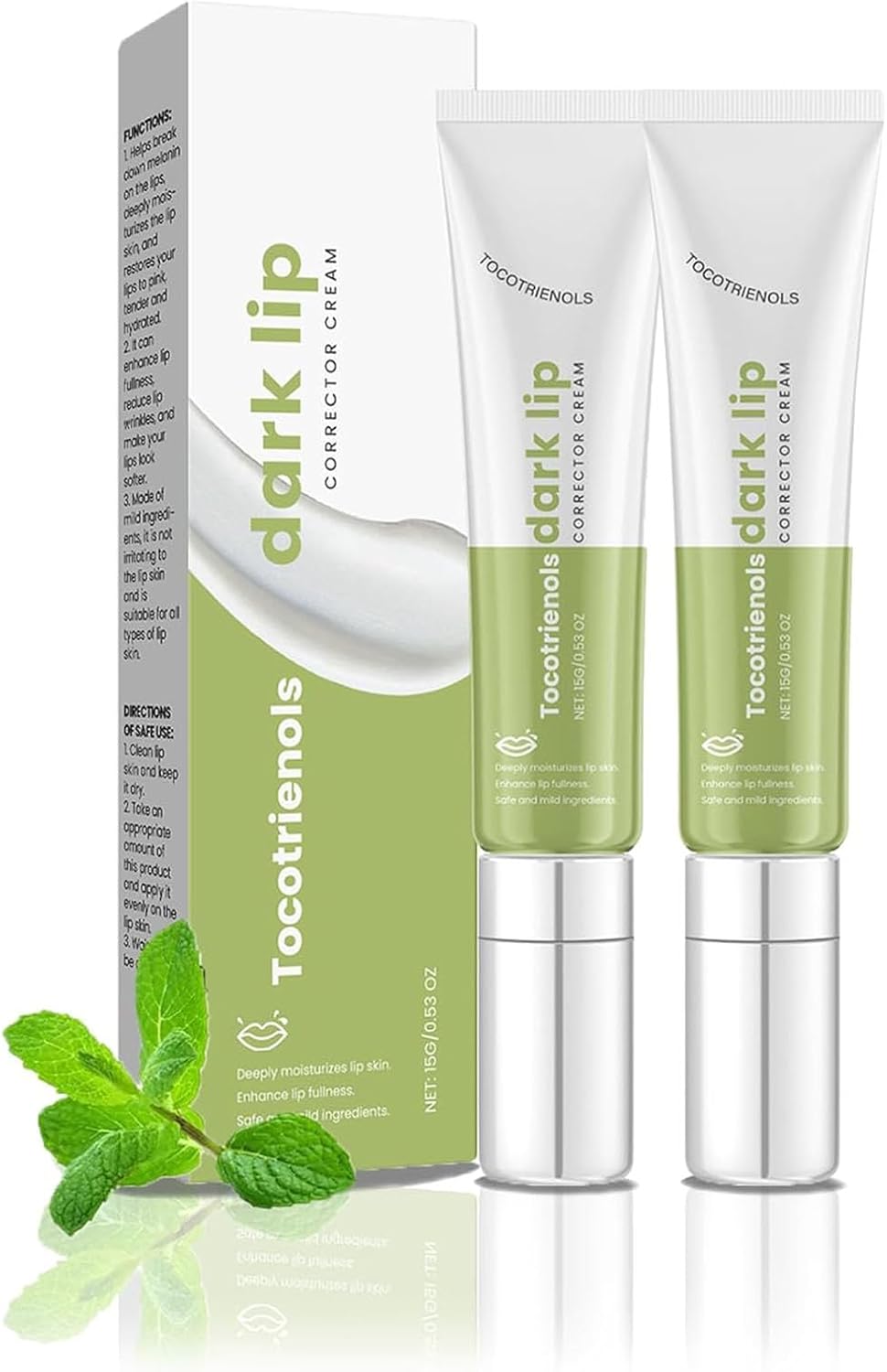 Mavella Dark lips Cream, lip lightening cream, lip wrinkle repair, Lip Moisturizer For Very Dry Lips & Cracked (2pcs)