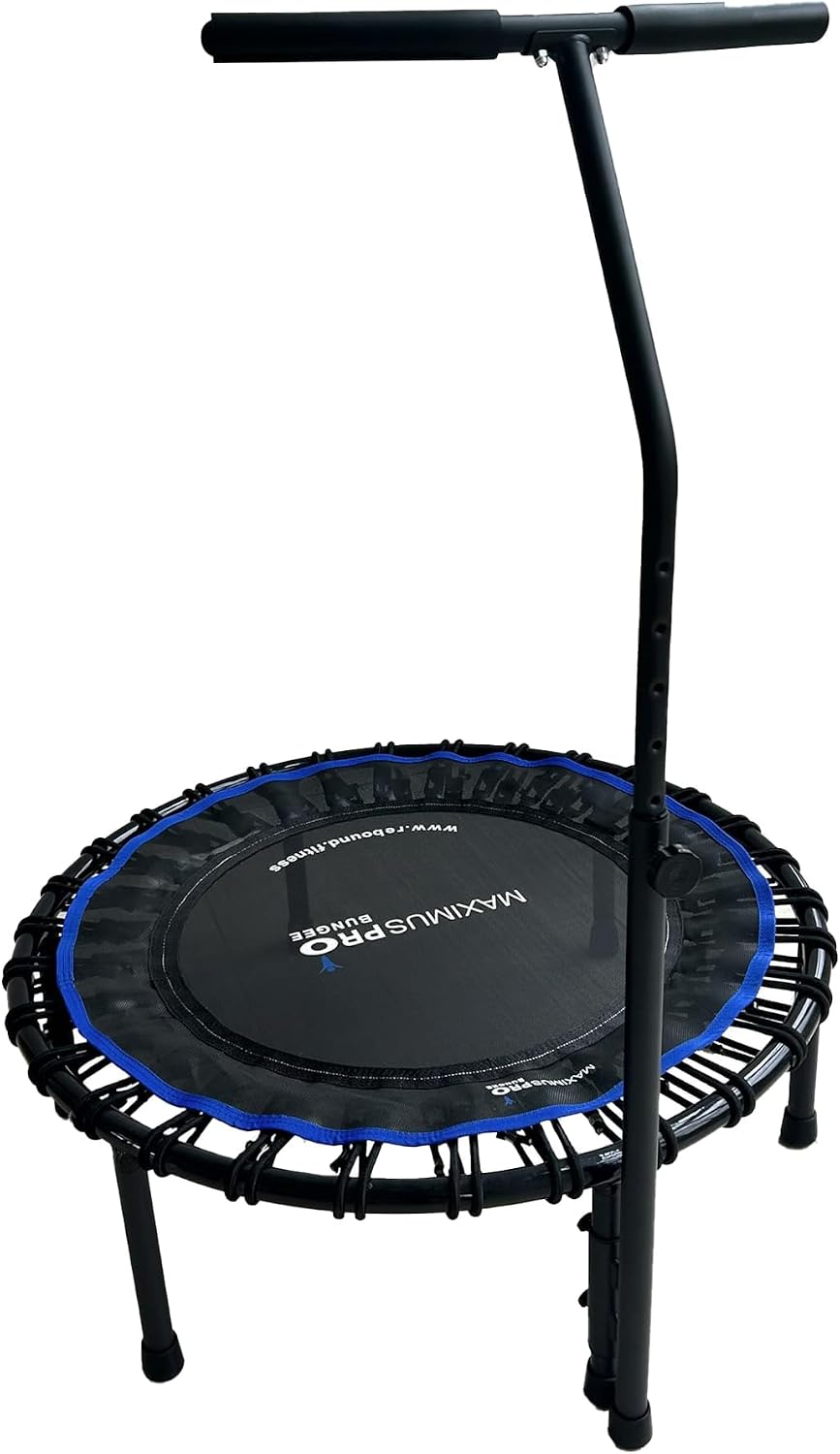 Adjustable T-Bar Handle Stability Bar for The Fit Bounce Pro, Fit Bounce Pro XL and Maximus Pro Bungee Rebounder Models I Will not fit Any Other Make of Mini Trampoline