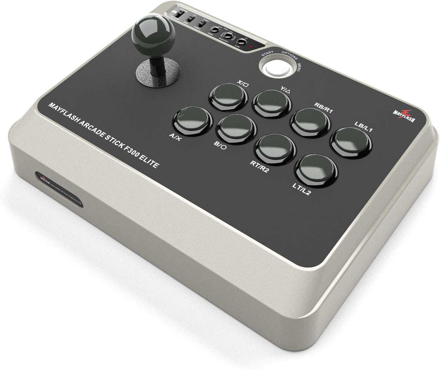 MAYFLASH Arcade Stick F300 Elite with Sanwa Buttons and Sanwa Joysticks for Xbox Series X, PS4, PS3, Xbox One, Switch/Switch 2, Android, PC Windows, macOS, Steam Deck, NEOGEO Mini,MEGA Drive, Genesis