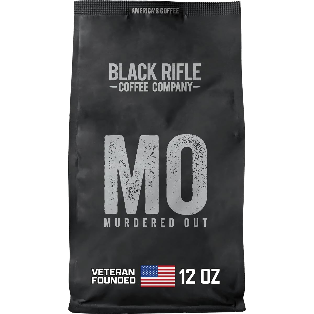 Black Rifle Coffee Company Dark Roast Whole Bean Coffee Murdered Out 12 oz