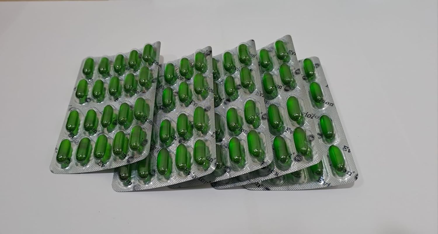 Evion Capsules, 400mg, for Hair, Skin and Nails, 50 Count